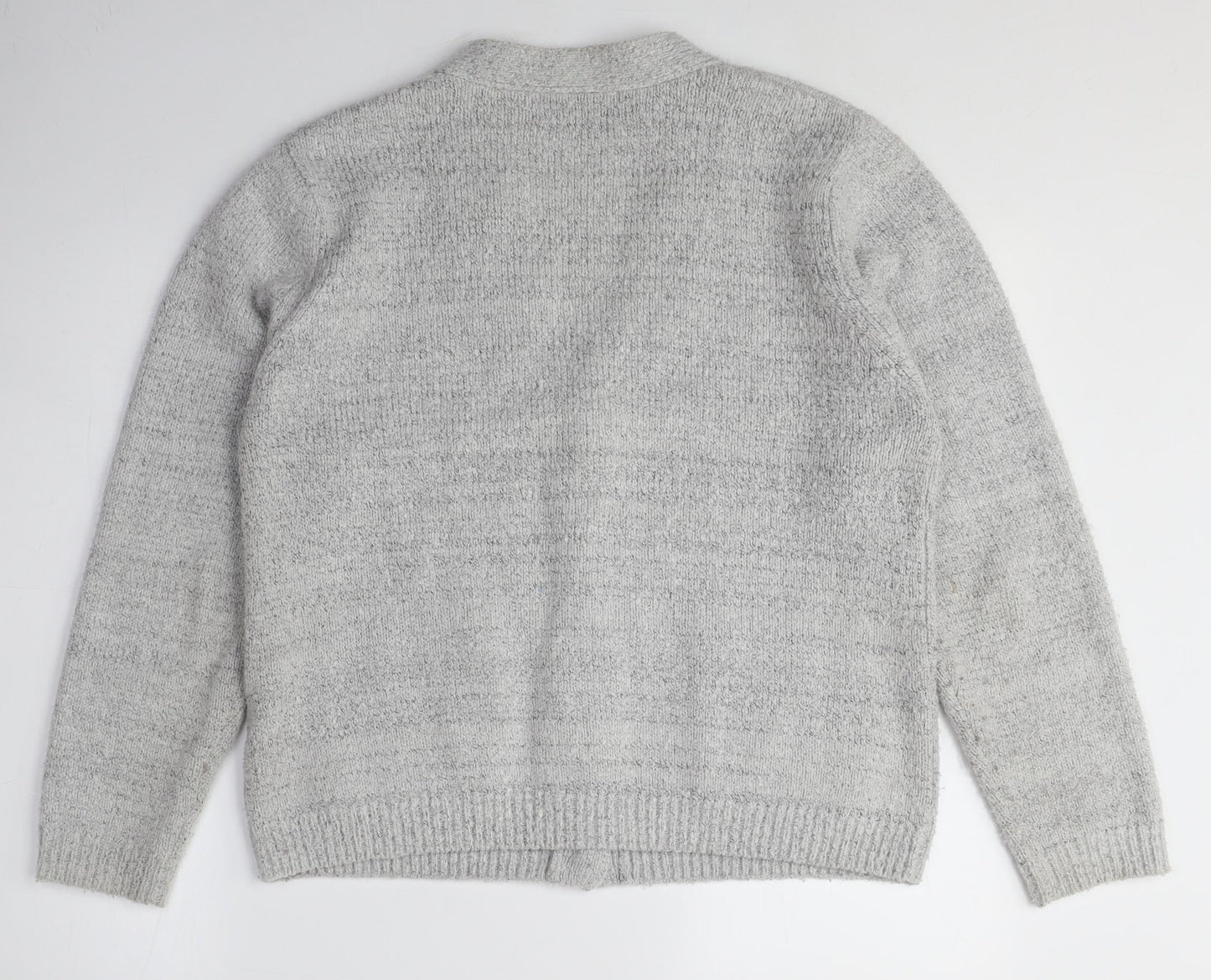 Honor Millburn Women's Grey Alpaca Wool Cardigan M