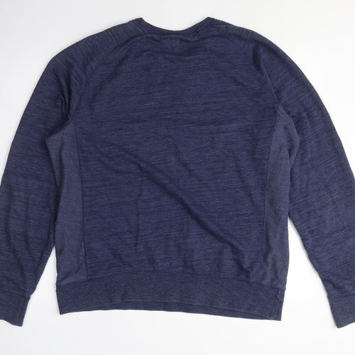 Champion Men's Blue Pullover Sweatshirt, Size L