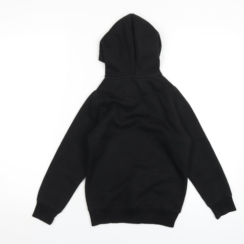McKenzie Girls Black Cotton Pullover Hoodie Size 8-9 Years Pullover