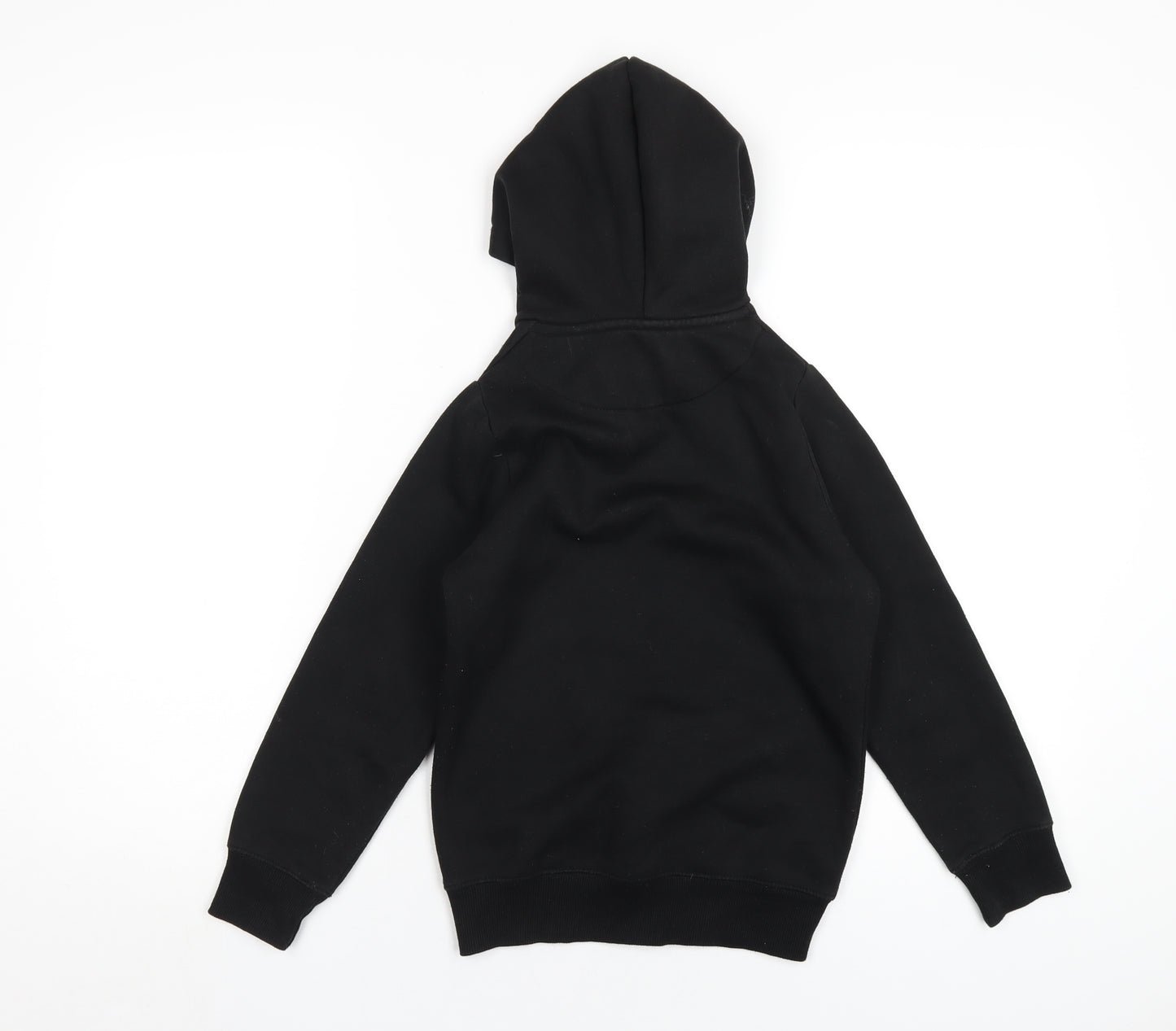 McKenzie Girls Black Cotton Pullover Hoodie Size 8-9 Years Pullover