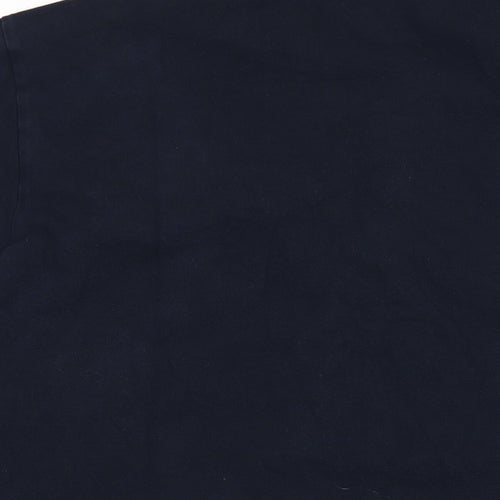 Ben Sherman Mens Blue Cotton Polo Size 4XL Collared Button
