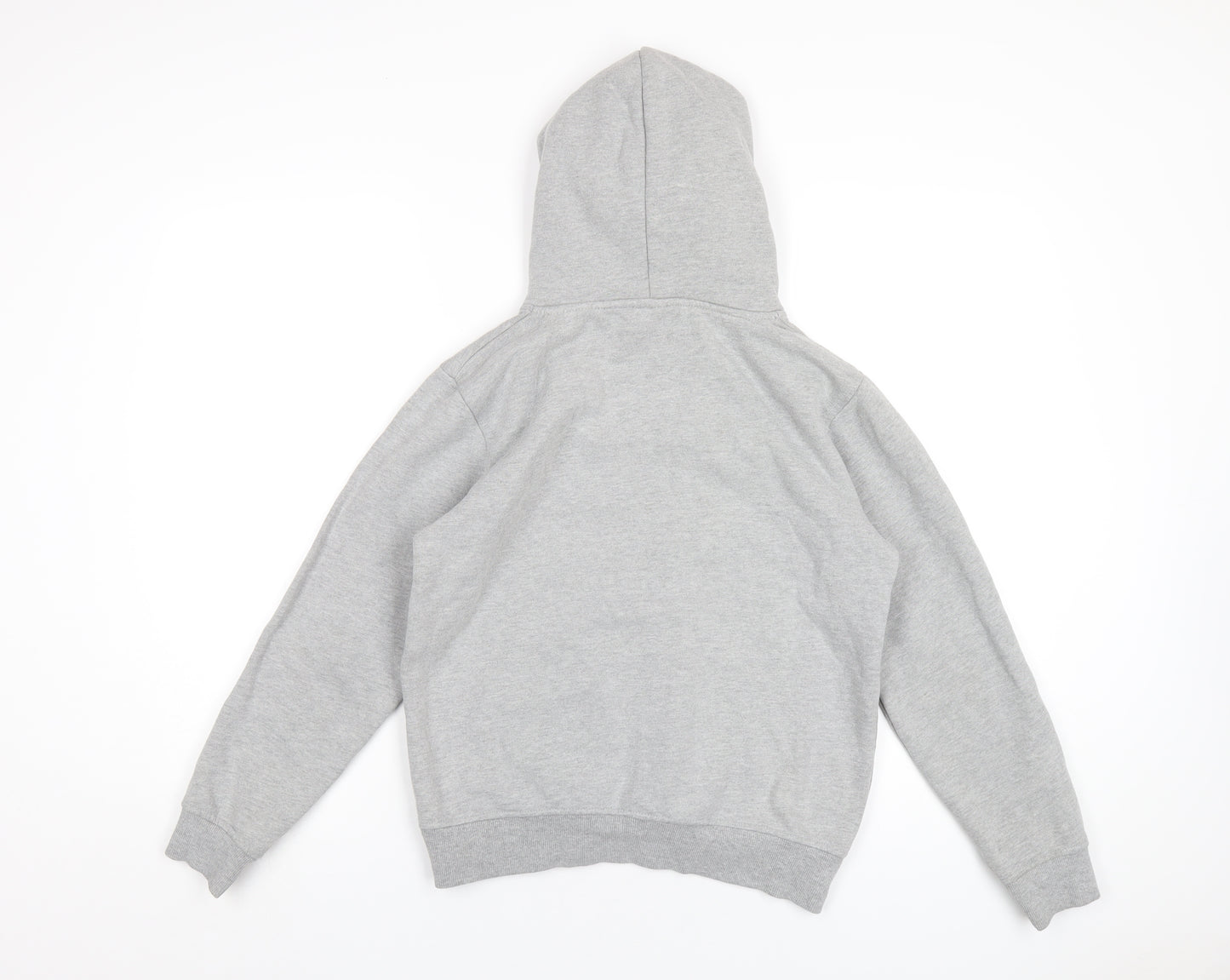 Leicester City F.C Boys Grey Cotton Pullover Hoodie Size 13-14 Years Pullover - Leicester City