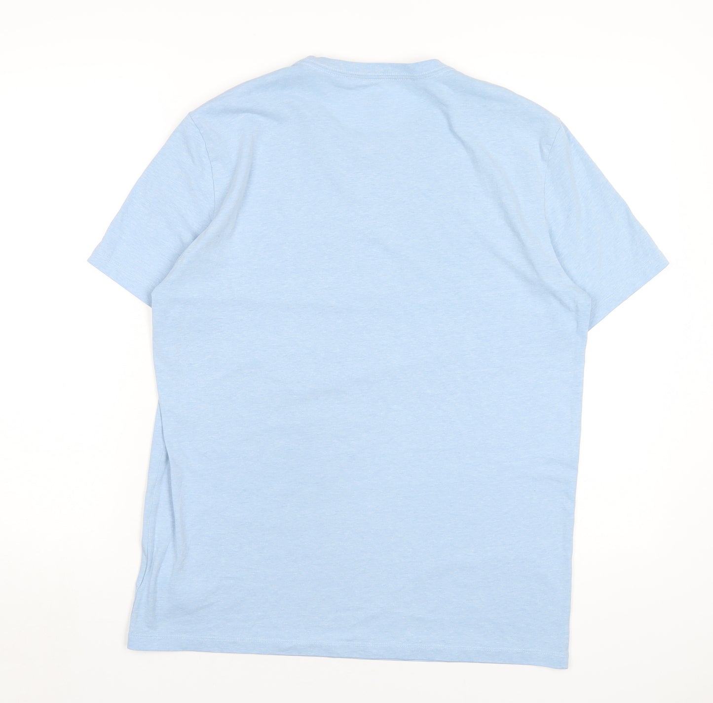 Gap Womens Blue Cotton Basic T-Shirt Size M Round Neck - Snoopy