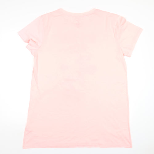 Disney Womens Pink Solid Polyester Top Dress Size 18 - Minnie Mouse