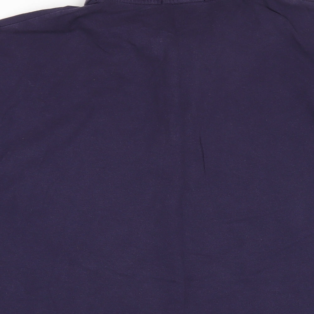 GANT Mens Purple Cotton Polo Size 2XL Collared Button