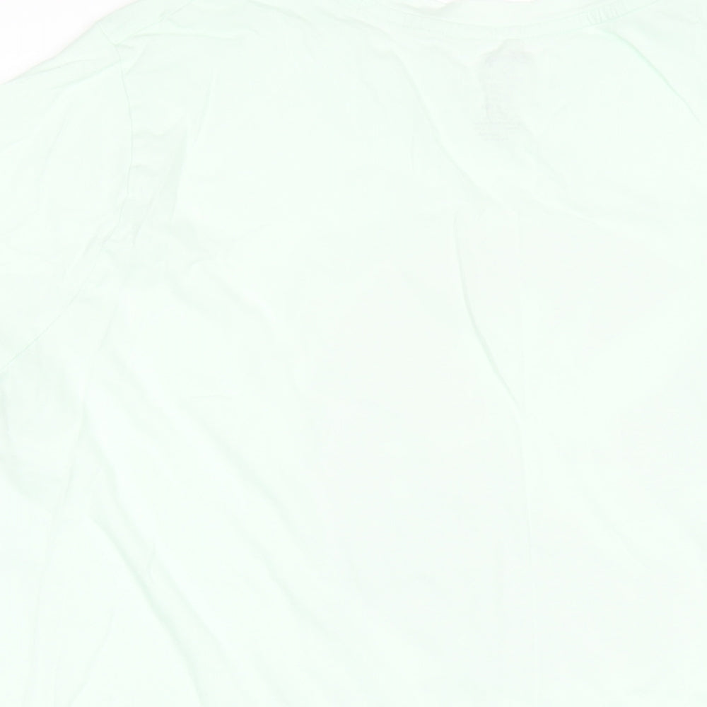 Disney Womens Green Solid Cotton Top Dress Size 12 - Tinker Bell