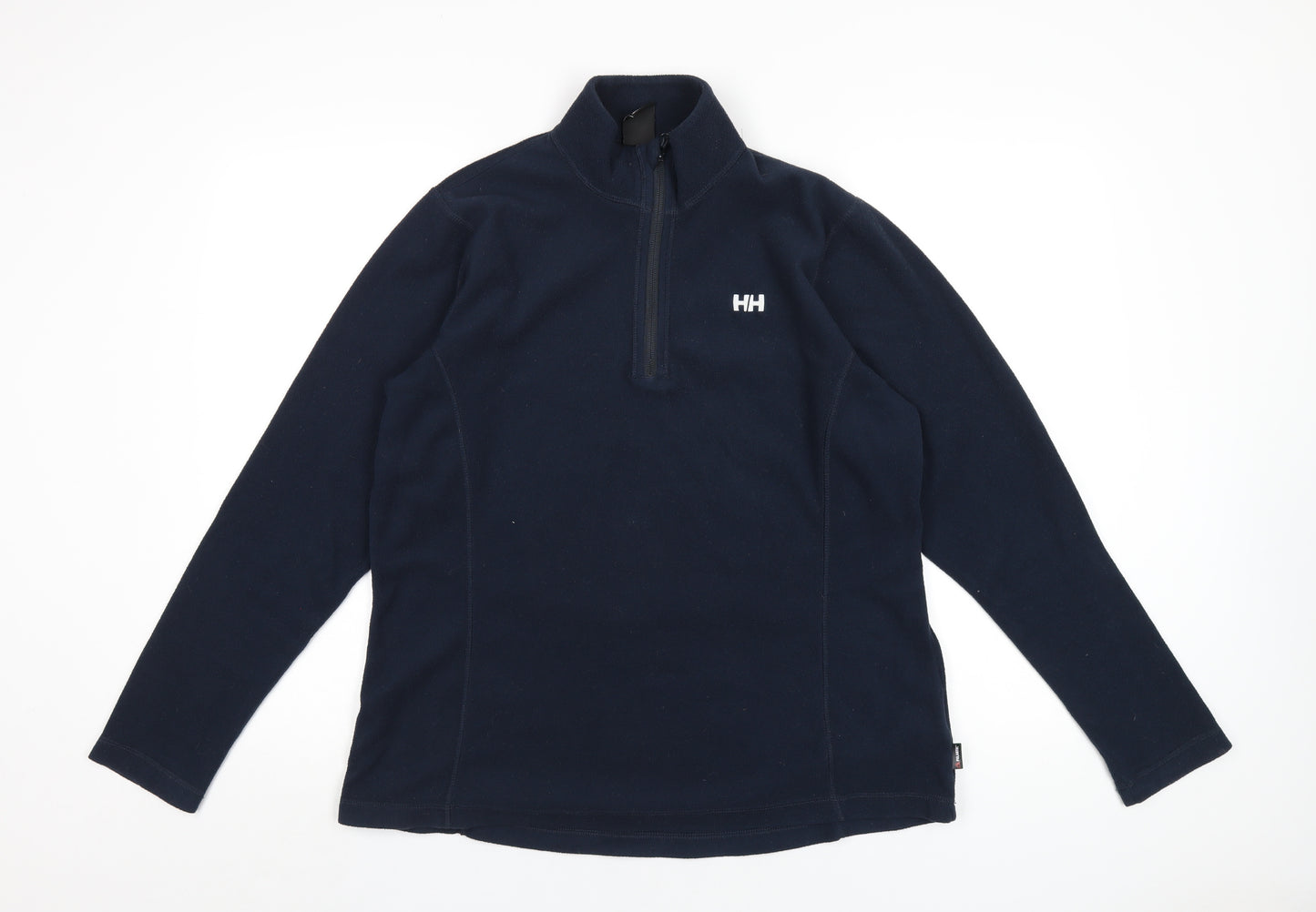Helly Hansen Womens Blue Polyester Pullover Sweatshirt Size XL Zip