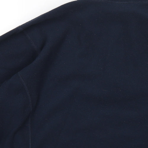 Helly Hansen Womens Blue Polyester Pullover Sweatshirt Size XL Zip