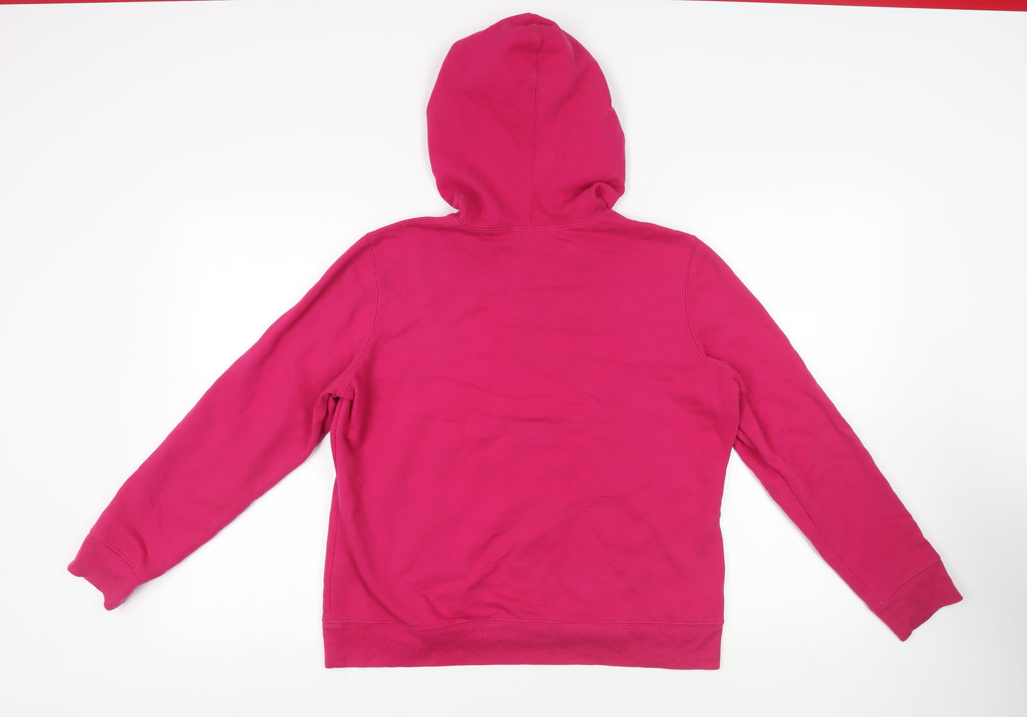 Gap Womens Pink Cotton Pullover Hoodie Size L Pullover - Logo