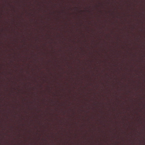 Ben Sherman Mens Purple Cotton T-Shirt Size M Crew Neck - Pocket Detail