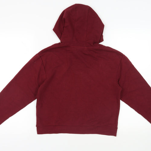 Harry Potter Girls Red Cotton Pullover Hoodie Size 12-13 Years Pullover - Hogwarts