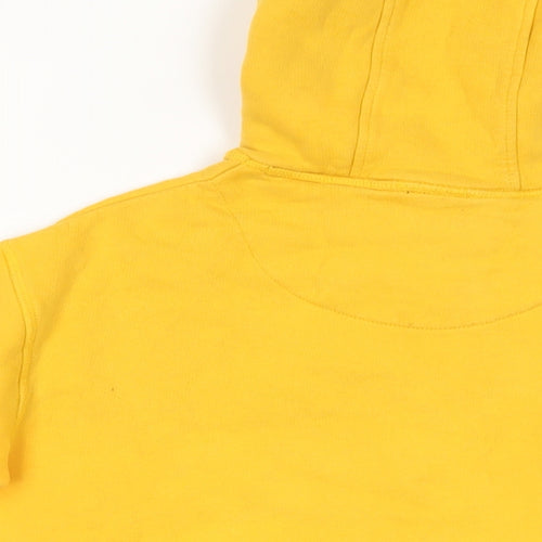 Marks and Spencer Girls Yellow Cotton Pullover Hoodie Size 8-9 Years Pullover - Harry Potter Hufflepuff