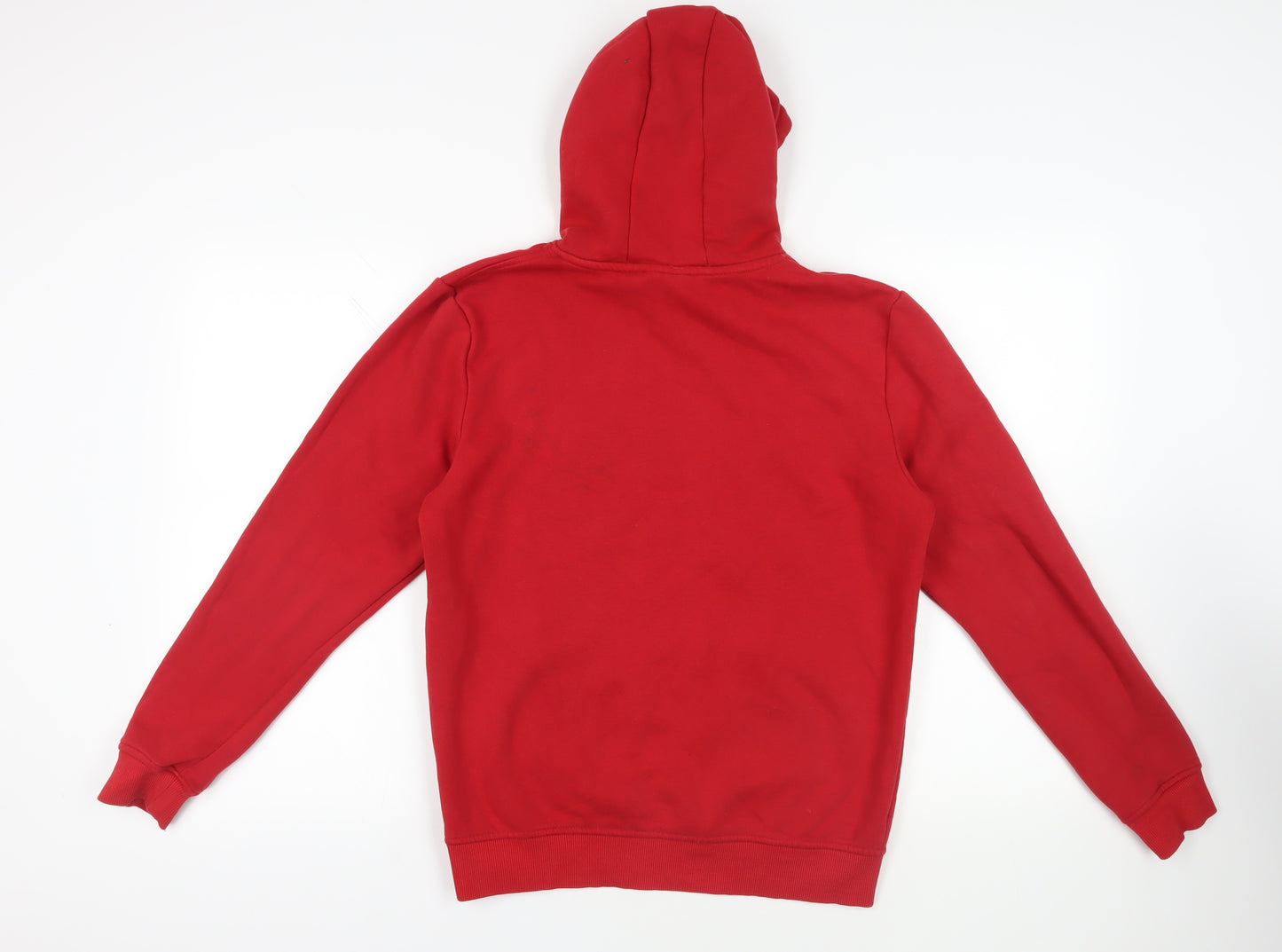 NBA Mens Red Cotton Pullover Hoodie Size M - Chicago Bulls