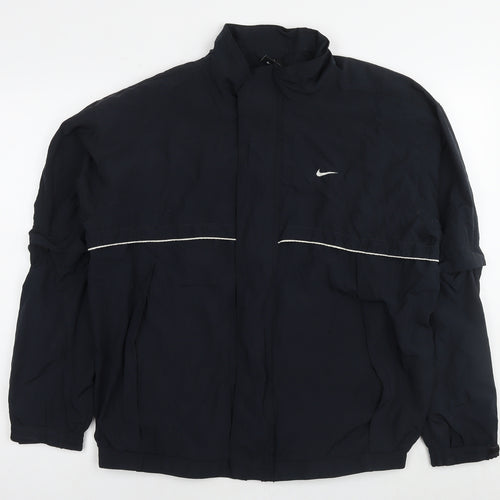 Nike Mens Black Jacket Size L Zip