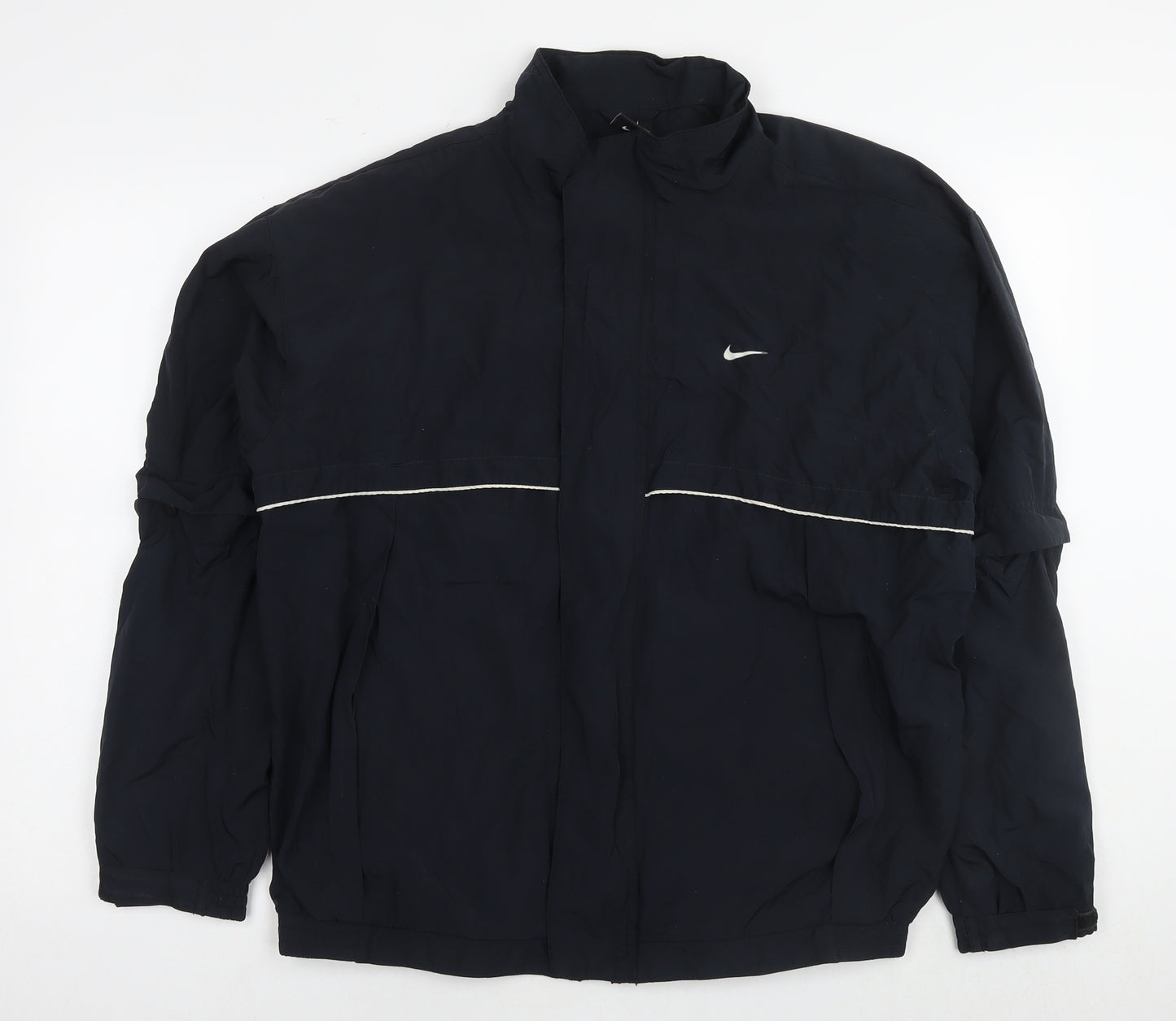 Nike Mens Black Jacket Size L Zip