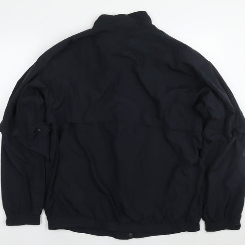 Nike Mens Black Jacket Size L Zip