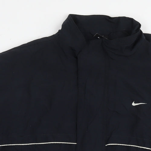 Nike Mens Black Jacket Size L Zip