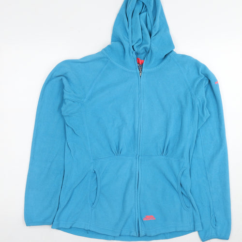 Trespass Womens Blue Jacket Size 14 Zip