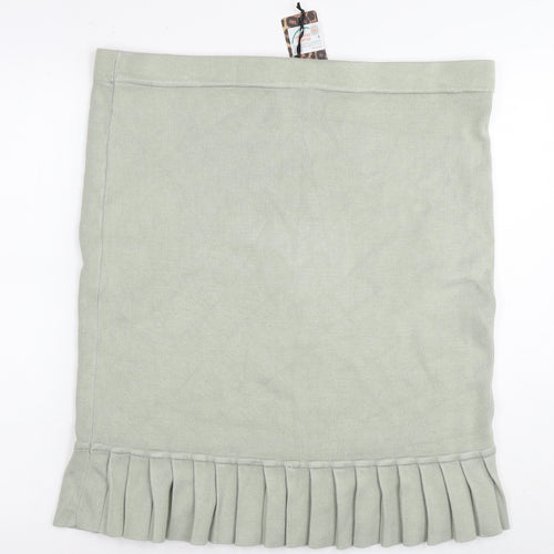 Passioni Womens Green Viscose Straight & Pencil Skirt Size 2XL