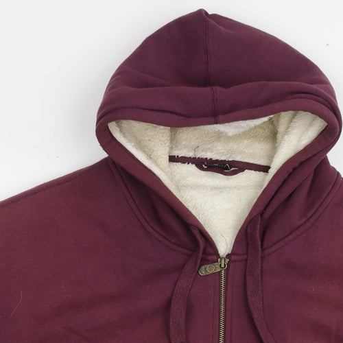 Cotton Traders Mens Purple Jacket Size 3XL Zip