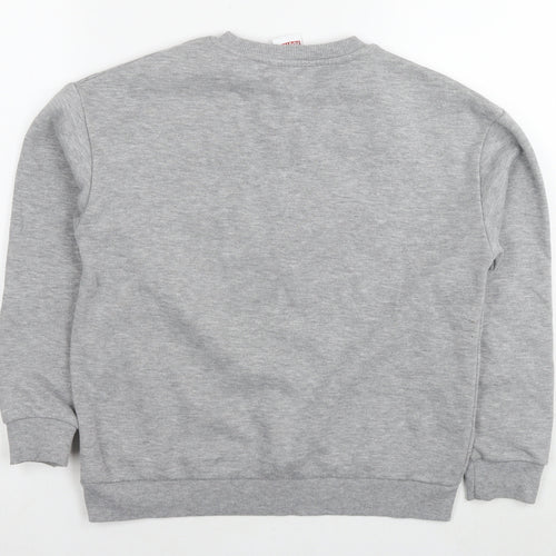 Marvel Boys Grey Cotton Pullover Sweatshirt Size 12-13 Years Pullover - Hulk