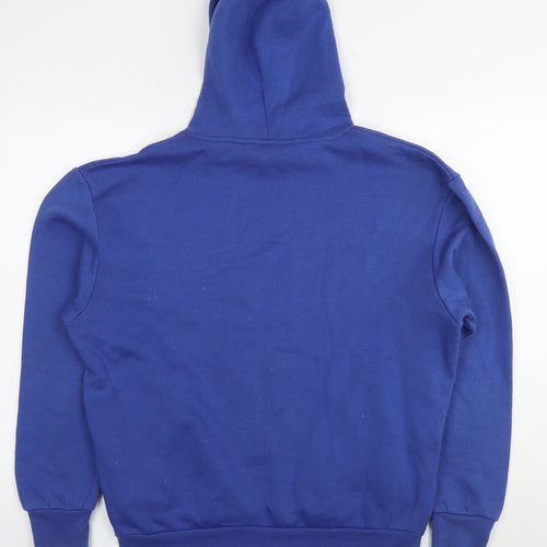 Slazenger Womens Blue Cotton Pullover Hoodie Size M Pullover