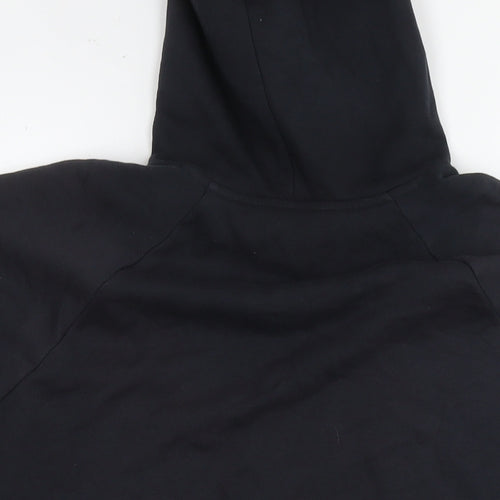 Under armour Mens Black Cotton Pullover Hoodie Size L