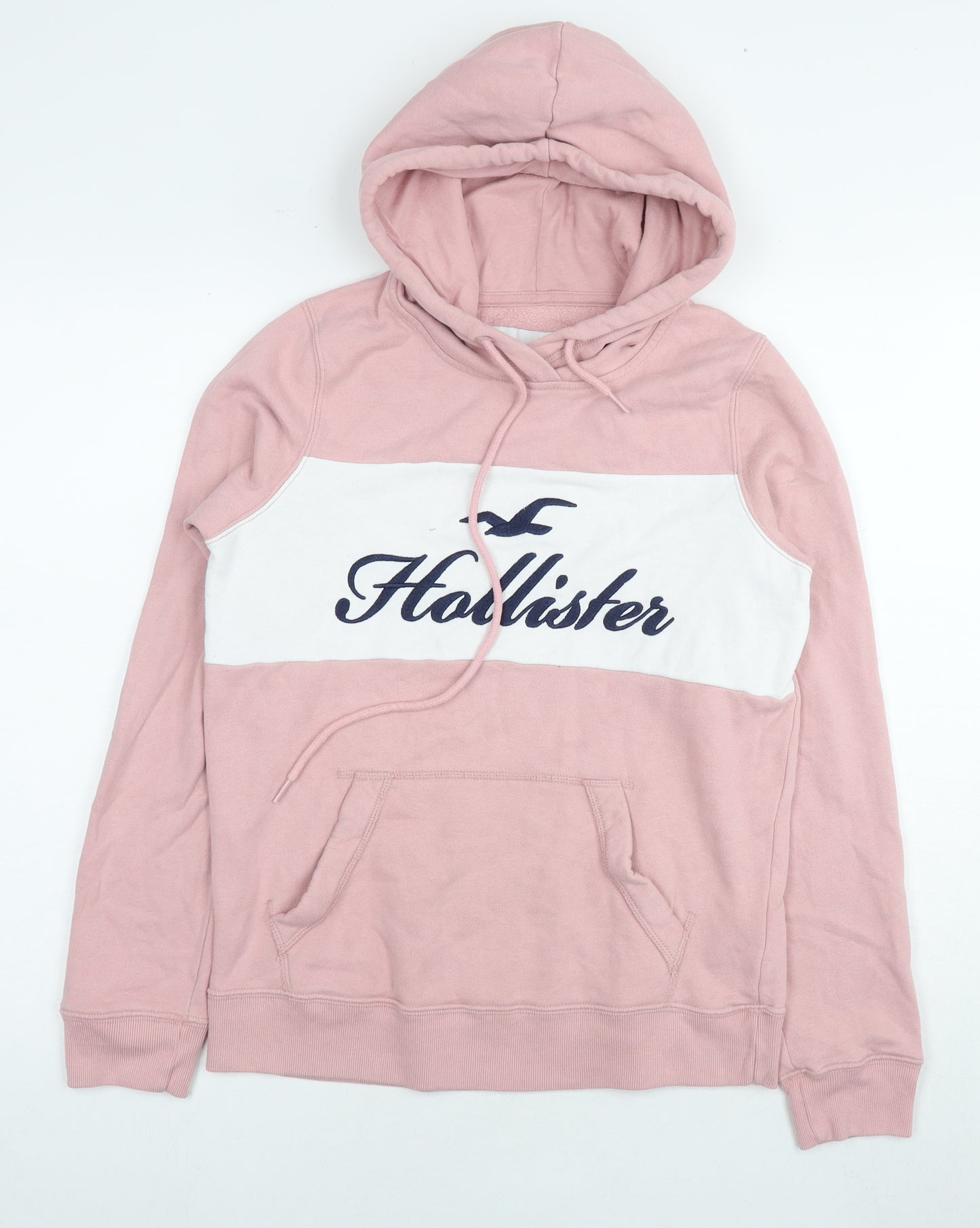 Hollister Womens Pink Cotton Pullover Sweatshirt Size XS Pullover - Logo