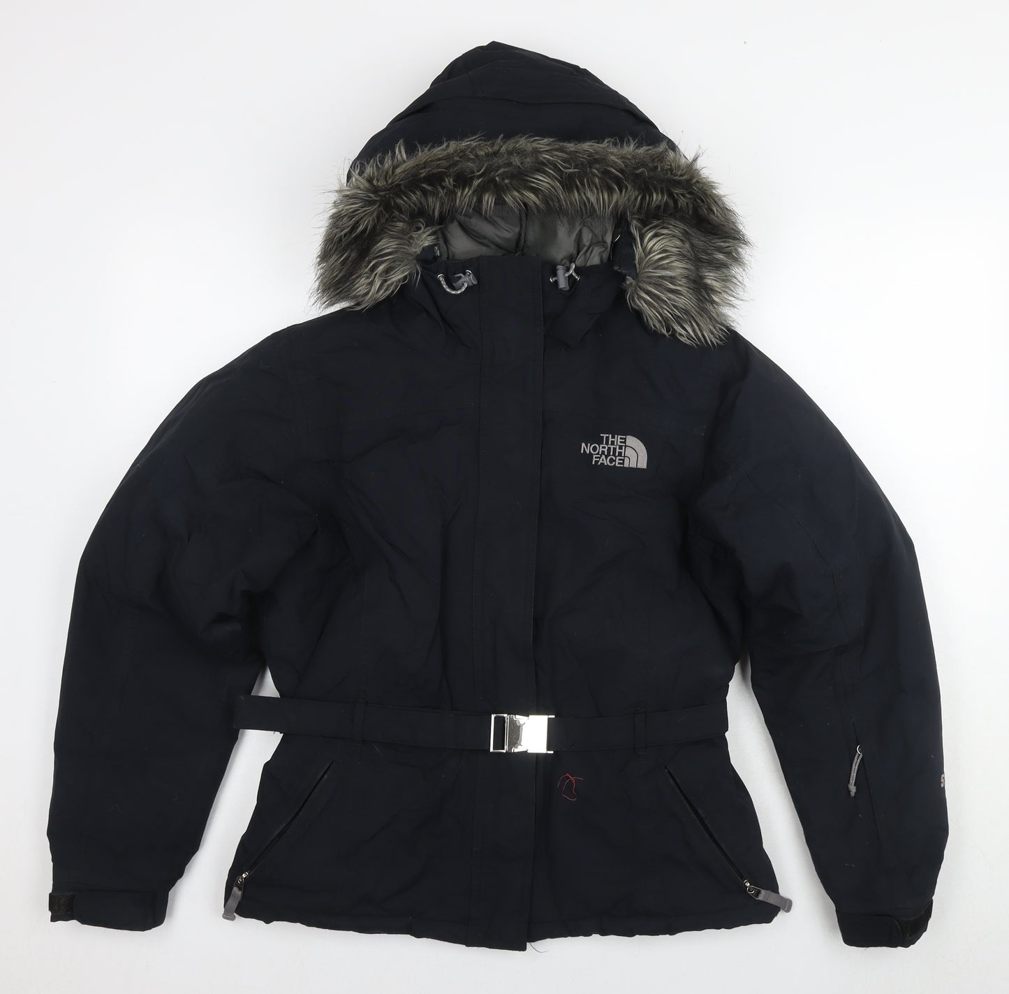 The North Face Womens Black Jacket Size XL Zip