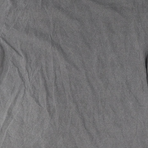 The Goonies Womens Grey Cotton Basic T-Shirt Size M Round Neck - Logo