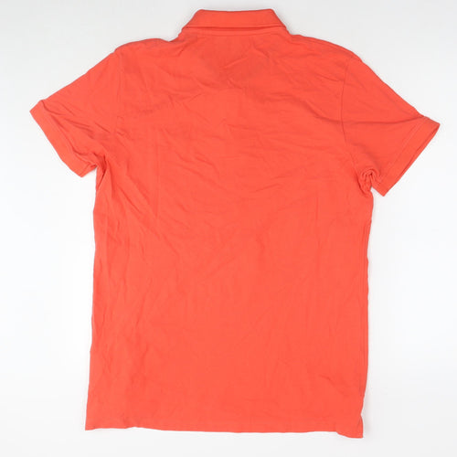 Esprit Mens Red Cotton Polo Size XL Collared Pullover