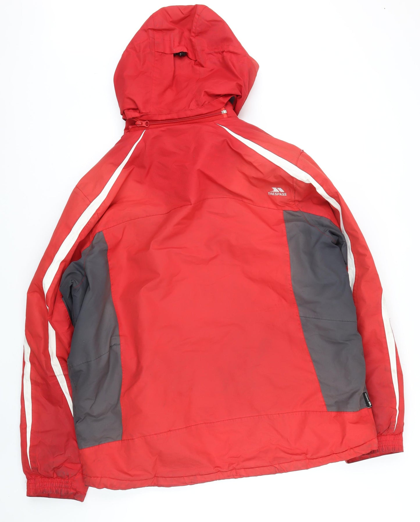 Trespass Mens Red Jacket Coat Size L Zip