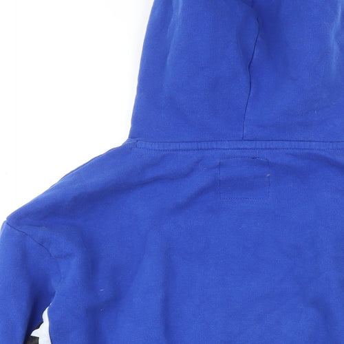 Superdry Womens Blue Cotton Pullover Hoodie Size S Pullover - Superdry New York