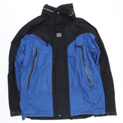 Helly Hansen Mens Blue Jacket Size L Zip