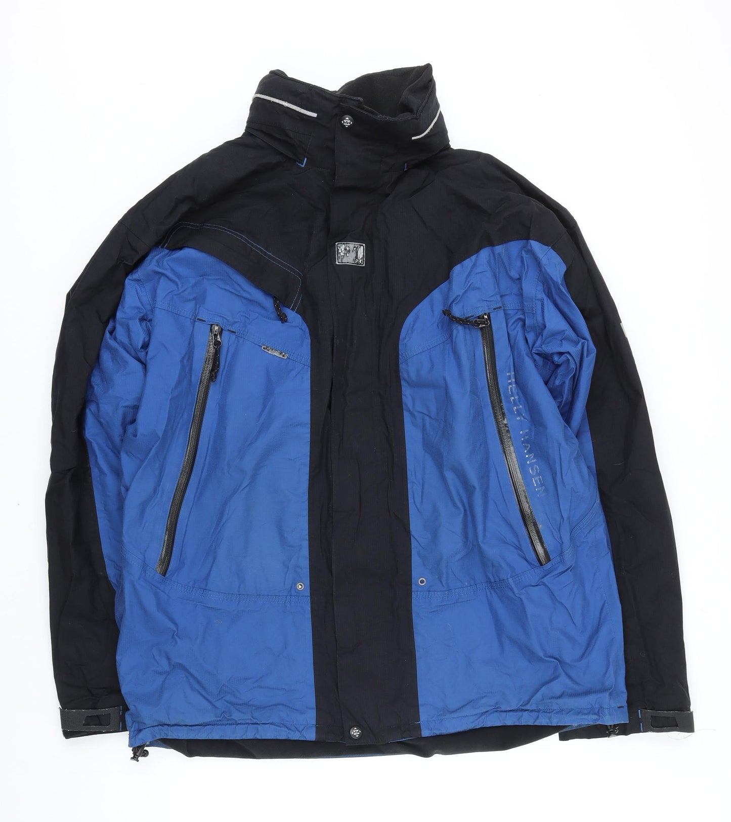 Helly Hansen Mens Blue Jacket Size L Zip