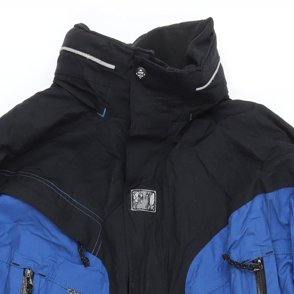 Helly Hansen Mens Blue Jacket Size L Zip