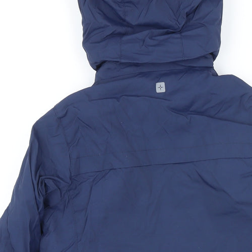 Mountain Warehouse Boys Blue Jacket Coat Size 7-8 Years Zip