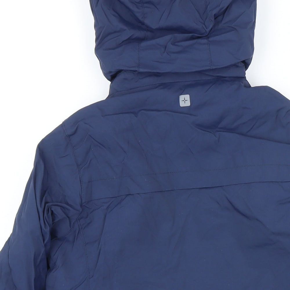 Mountain Warehouse Boys Blue Jacket Coat Size 7-8 Years Zip