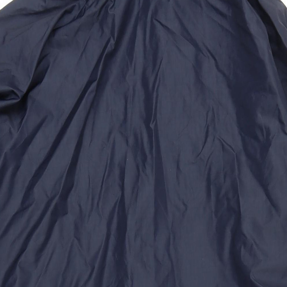 mountain craft Mens Blue Rain Coat Poncho One Size Snap