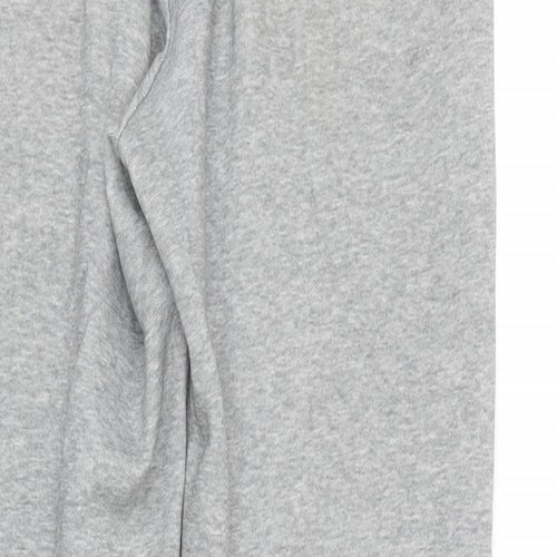 PUMA Mens Grey Cotton Jogger Leggings Size S L28 in Regular Drawstring - Elasticated waist