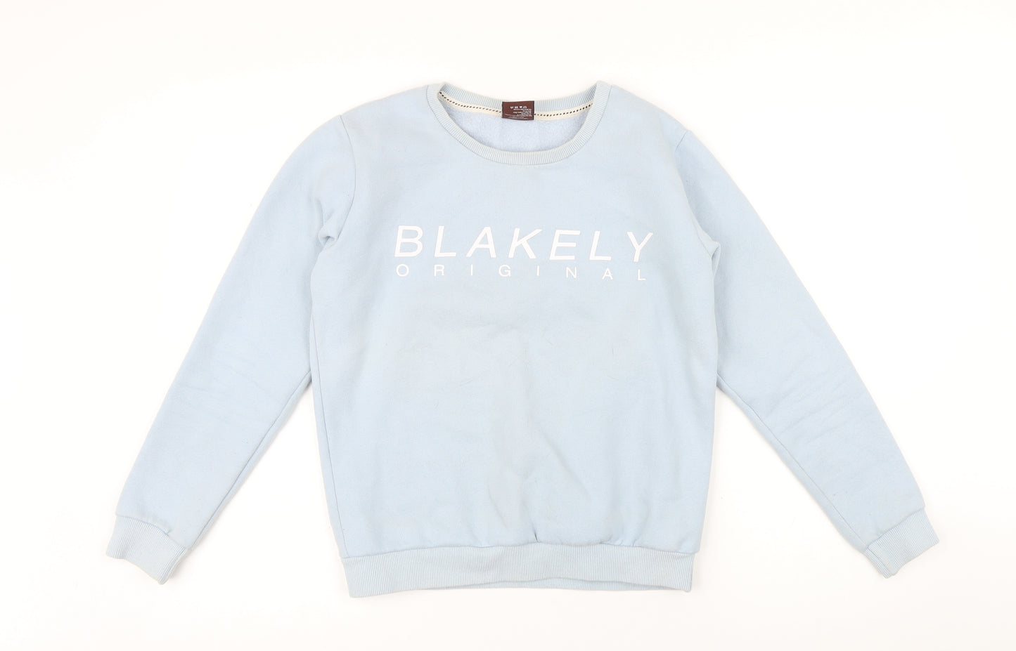 Blakely Womens Blue Cotton Pullover Sweatshirt Size S Pullover - Blakely Original