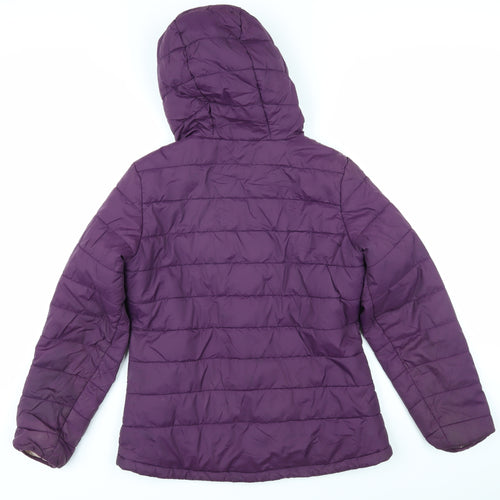 Peter Storm Womens Purple Jacket Coat Size 10 Zip