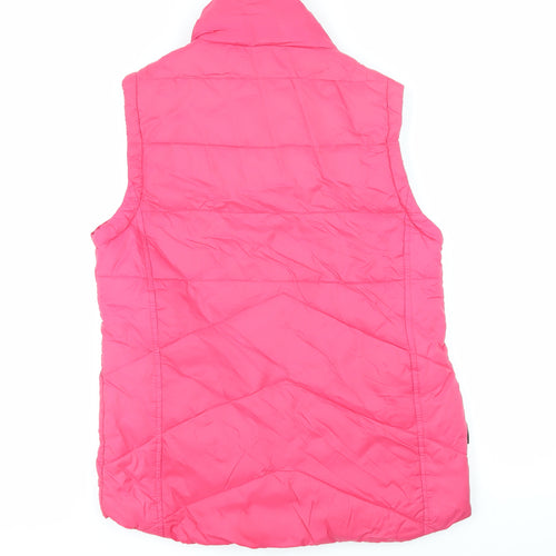 Granite Outdoors Womens Pink Gilet Waistcoat Size 12 Zip