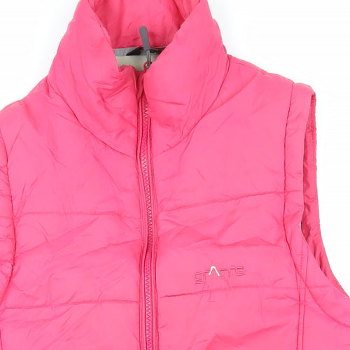 Granite Outdoors Womens Pink Gilet Waistcoat Size 12 Zip