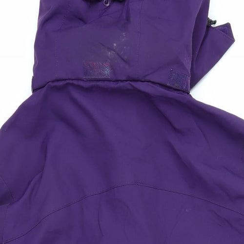 Karrimor Womens Purple Jacket Coat Size 16 Zip