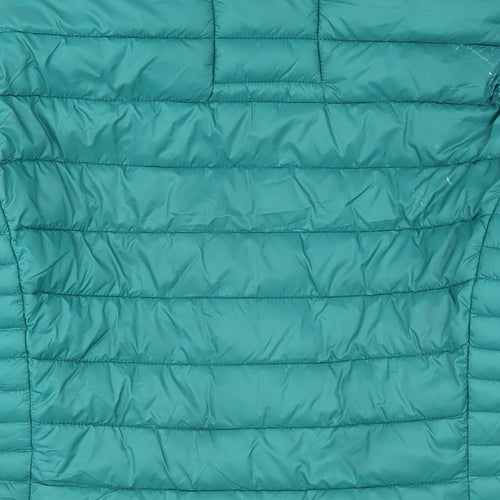 Crew Clothing Womens Green Jacket Coat Size 8 Zip