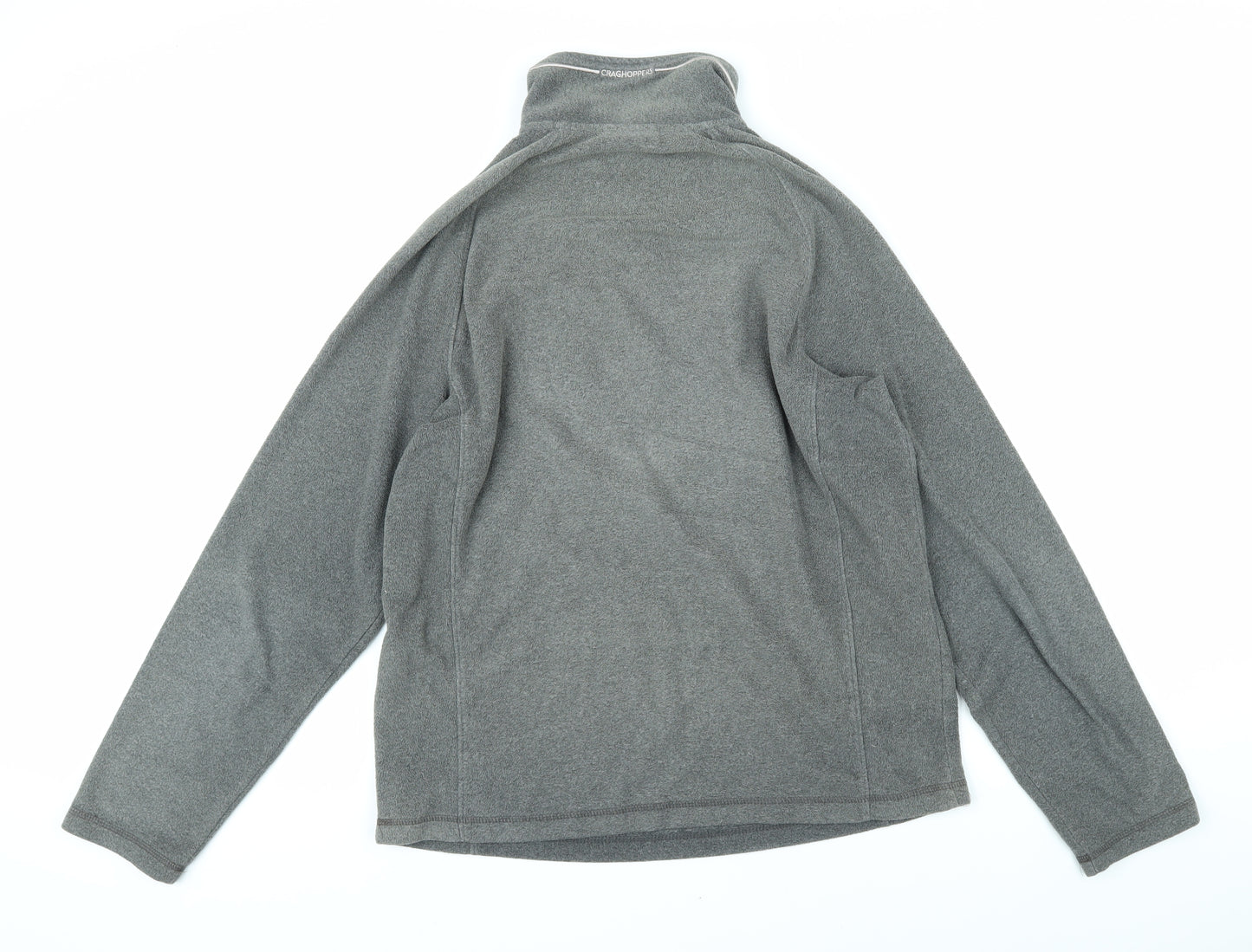 Craighoppers Womens Grey 100% Polyester Pullover Sweatshirt Size M Zip