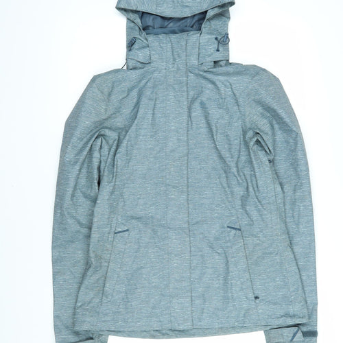 DECATHLON Womens Grey Jacket Coat Size M Zip