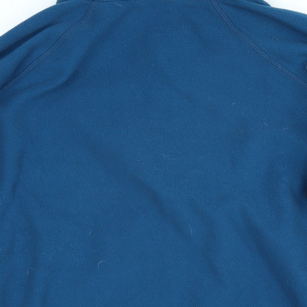 Berghaus Womens Blue Colourblock 100% Polyester Pullover Sweatshirt Size L Zip