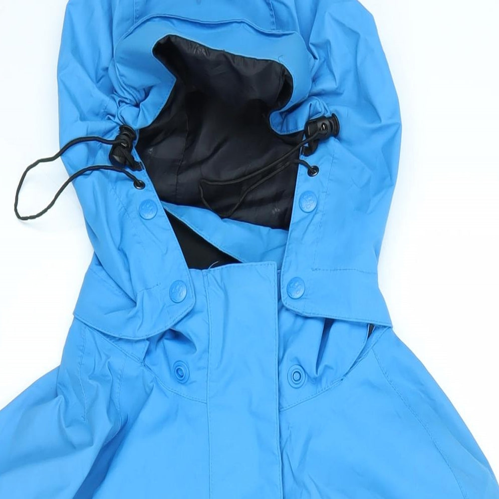 Jack Wolfskin Womens Blue Jacket Coat Size 16 Zip